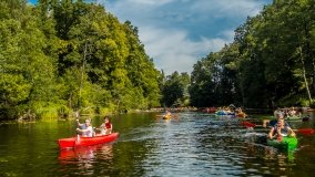 Spływ kajakowy - rzeka Krutynia - zdjęcie 29