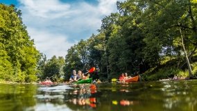Spływ kajakowy - rzeka Krutynia - zdjęcie 22