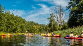 Spływ kajakowy - rzeka Krutynia - zdjęcie 15