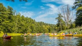Spływ kajakowy - rzeka Krutynia - zdjęcie 13