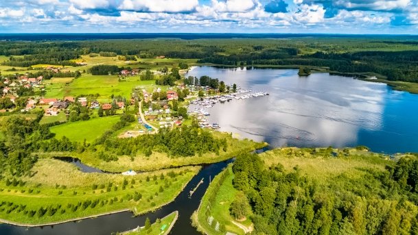 Mazury z lotu ptaka - zdjęcie 747