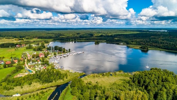 Mazury z lotu ptaka - zdjęcie 746
