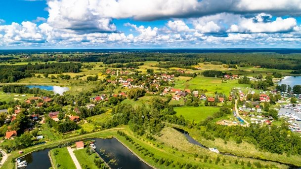 Mazury z lotu ptaka - zdjęcie 745