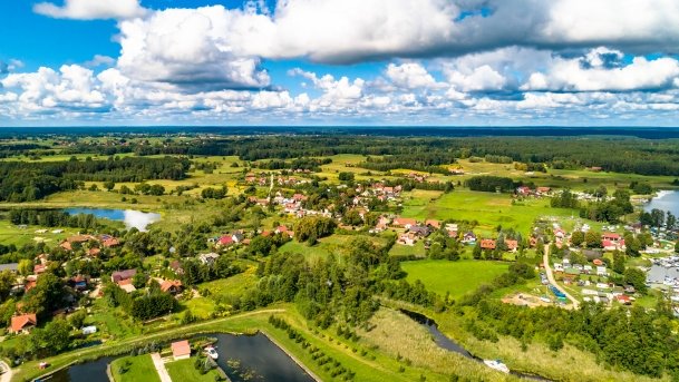 Mazury z lotu ptaka - zdjęcie 744
