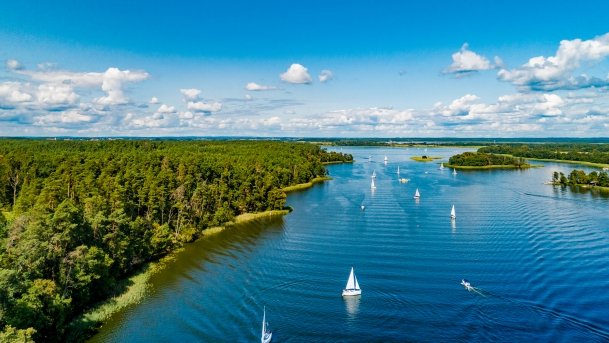 Mazury z lotu ptaka - zdjęcie 678
