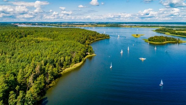 Mazury z lotu ptaka - zdjęcie 674