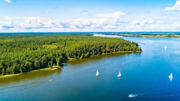 Mazury z lotu ptaka - zdjęcie 657
