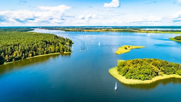 Mazury z lotu ptaka - zdjęcie 655