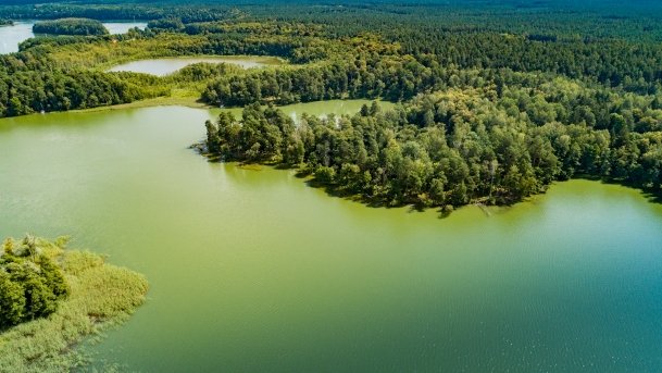 Mazury z lotu ptaka - zdjęcie 550