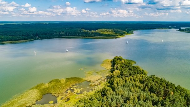 Mazury z lotu ptaka - zdjęcie 512