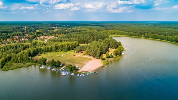 Mazury z lotu ptaka - zdjęcie 396