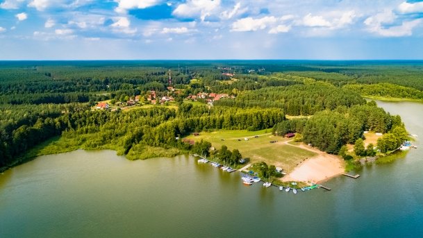 Mazury z lotu ptaka - zdjęcie 395